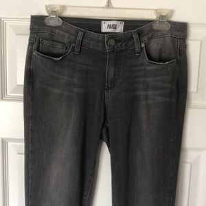 Paige Denim Grey Verdugo Ultra Skinny Jean Size 29